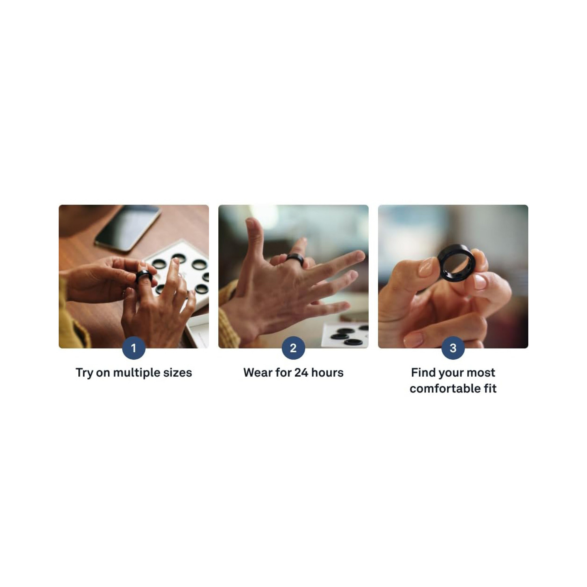 Набір для визначення розміру кільця Oura Ring 3 Sizing Kit